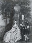 Portrait of Mr and Mrs George Rogers Francis Hayman